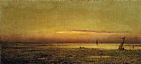 Martin Johnson Heade Marshes at Boston Harbor painting